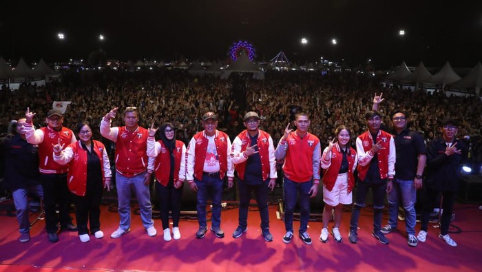 Pesta Rakyat Ganjar Pranowo di Bogor