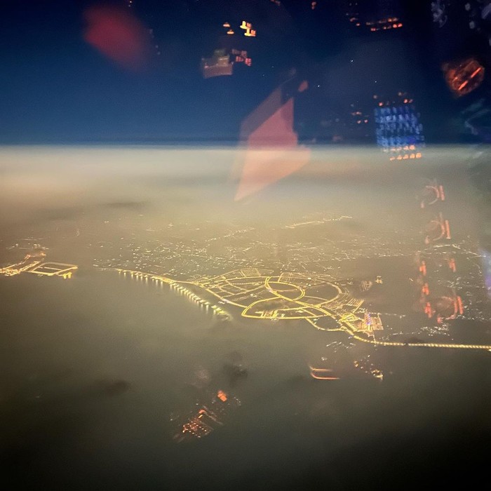 Polusi udara di langit Jakarta
