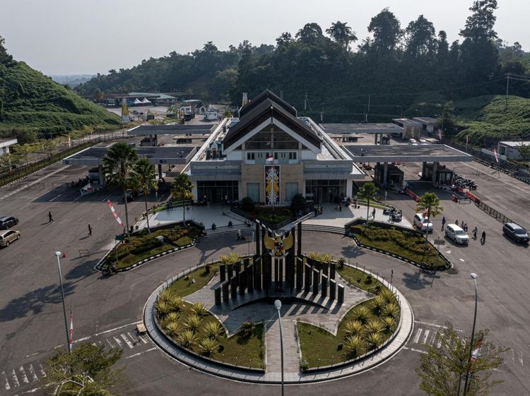 Potret Udara PLBN Entikong Terkini