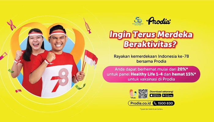 Merdeka dari Penyakit dengan Check Up dan Vaksinasi di Prodia