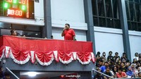 Rano Karno memberikan sambutan. 