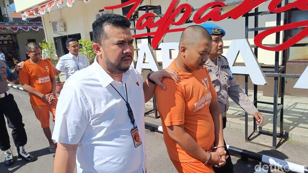 Pelaku penyebar foto telanjang kekasihnya diamankan Tim Sat Reskrim Polresta Cilacap, Senin (14/8/2023).