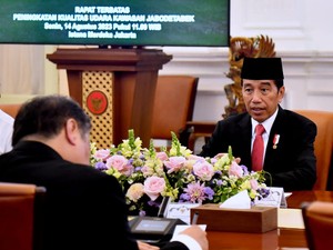 Jokowi Pimpin Rapat Tim Penilai Akhir di Istana, Bahas Pj Bupati
