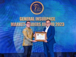 Produksi Premi Kian Kuat, Tugu Insurance Raih Market Leaders Award 2023