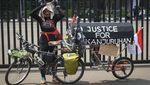 Tuntut Keadilan Tragedi Kanjuruhan, Suporter Arema Gowes Malang-Jakarta