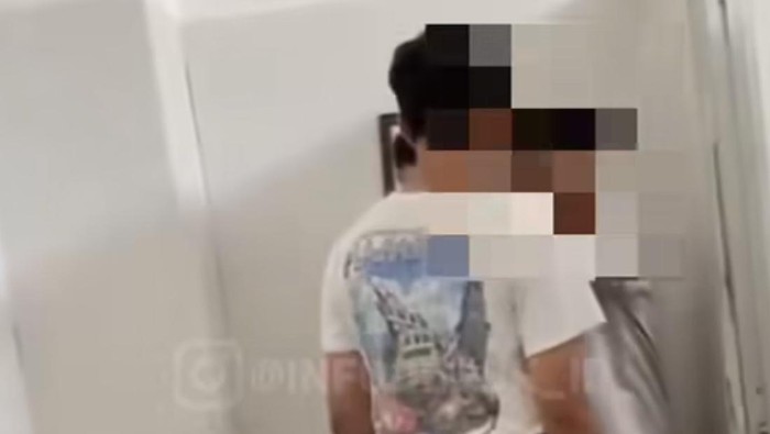 Video perundungan (bullying) terhadap pelajar SMA di Depok viral di medsos. Polisi menyelidiki kasus tersebut dan meminta korban melapor. (Tangkapan layar video viral)