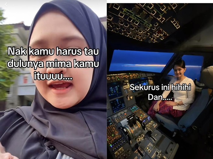 Video transformasi viral, kini sibuk mengurus rumah tangga dan mempunyai anak. Dulu aktif bekerja sebagai pramugari.