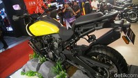 Pan America 1250 Special terbaru tampil dengan warna Industrial Yellow dan Laced Wheels. Ini merupakan moge touring dengan gaya petualang.  