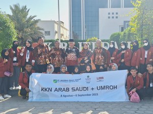 KKN di Arab Saudi, 25 Mahasiswa UMY Umrah Gratis 2 Kali