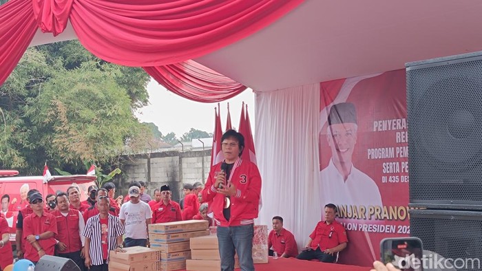 Adian Napitupulu. (Rizky Adha/detikcom).