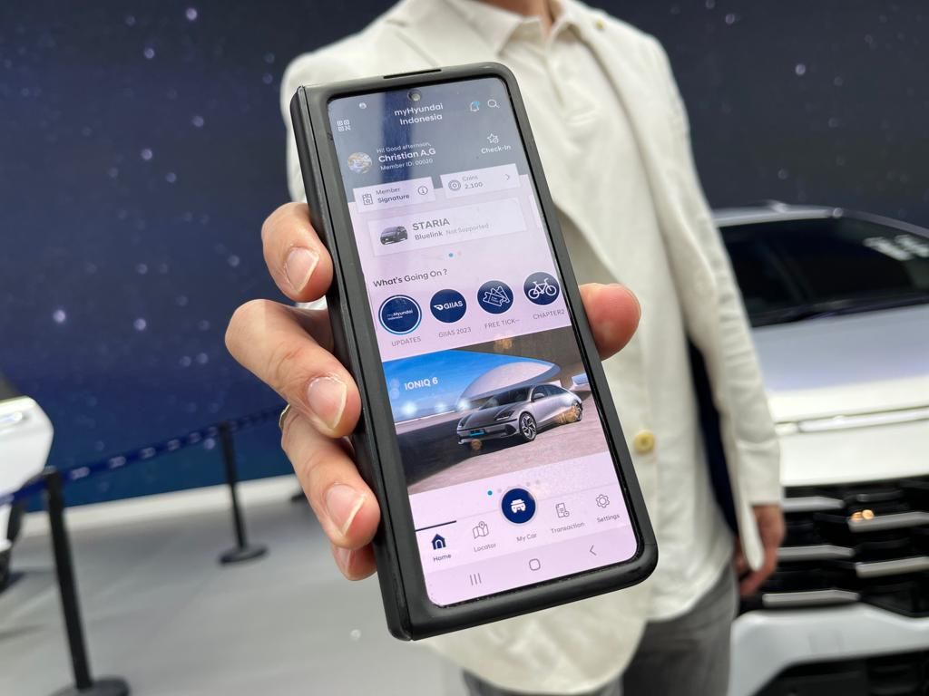 Aplikasi myHyundai Indonesia diperkenalkan di GIIAS 2023