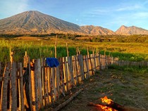 Video Gunung Rinjani yang Diunggah Emilio Audero Direkam dari Jalur Senaru