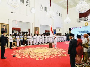 Ini Daftar 76 Anggota Paskibraka yang Bertugas di HUT Ke-78 RI