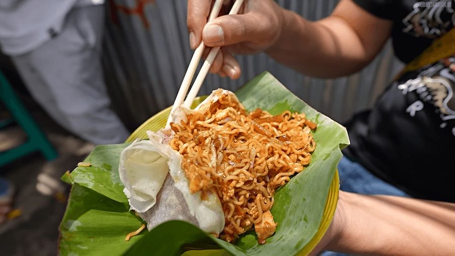 Kreasi Indomie goreng dengan paduan kuliner Nusantara