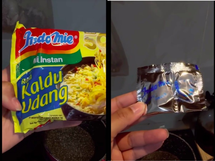 Indomie kaldu udang