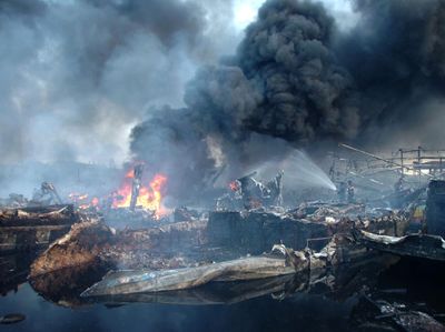 Kerugian 52 Kapal Terbakar di Tegal Mencapai Rp 150 M