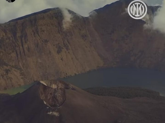 Tangkapan layar kiper Inter Milan asal Lombok Tengah unggah Rinjani seusai bergabung ke Inter Milan.