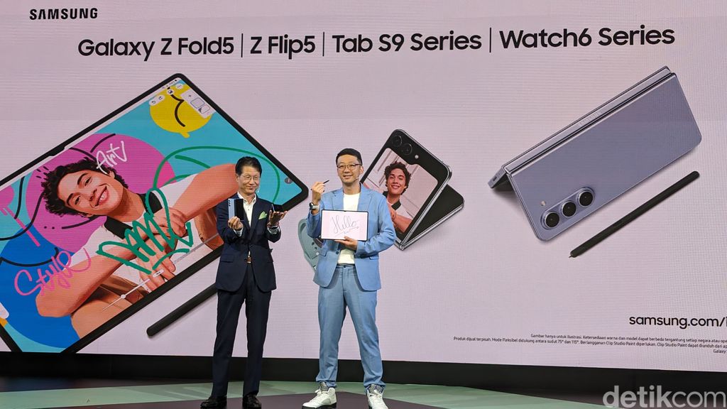 Launching Galaxy Z Fold 5 di Indonesia