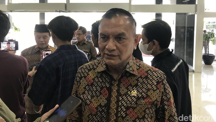 Lodewijk F Paulus Golkar. (Firda Cynthia Anggrainy/detikcom).