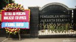 Mario Dandy Disidang, PN Jaksel Penuh Karangan Bunga