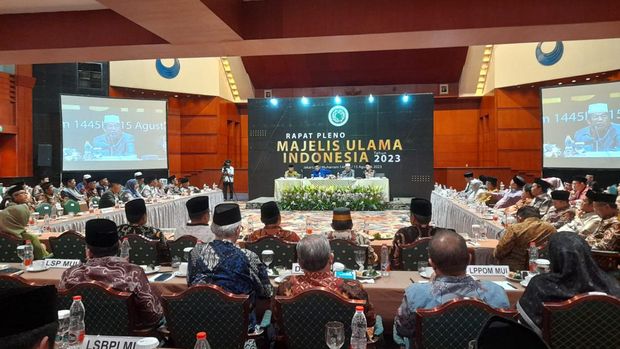 MUI menggelar Rapat Pleno yang agenda utamanya adalah pembahasan Ketua Umum MUI pengganti KH Miftachul Akhyar (dok MUI)