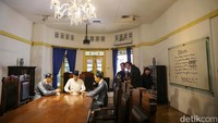 Museum Perumusan Naskah Proklamasi berada di Jalan Imam Bonjol No 1, Menteng, Jakarta Pusat, Selasa (15/8/2023).  