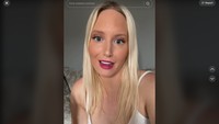 Punya anak di usia muda juga dialami Rachel. Dia hamil putrinya yang memberinya cucu ketika masih berusia belasan. (Foto: TikTok)