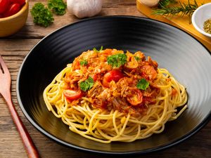 Resep Spaghetti Tuna Pedas, Mulur Gurih Untuk Makan Siang