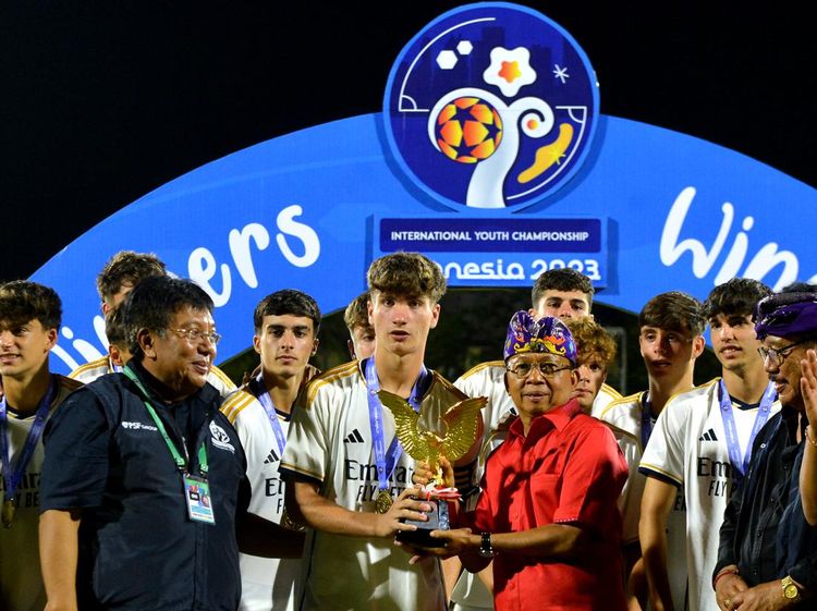 Selamat! Real Madrid U-18 Juara IYC 2023 di Bali