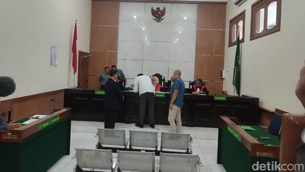 Sidang gugatan Panji Gumilang kepada Gubernur Jabar Ridwan Kamil, Selasa (15/8/2023).