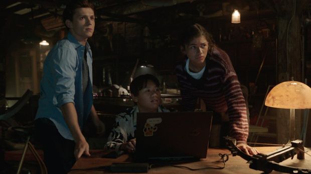 Cuplikan adegan di film Spider-Man: No Way Home (2021).