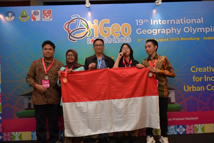 Tim Indonesia Sabet 4 Medali di iGeo 2023