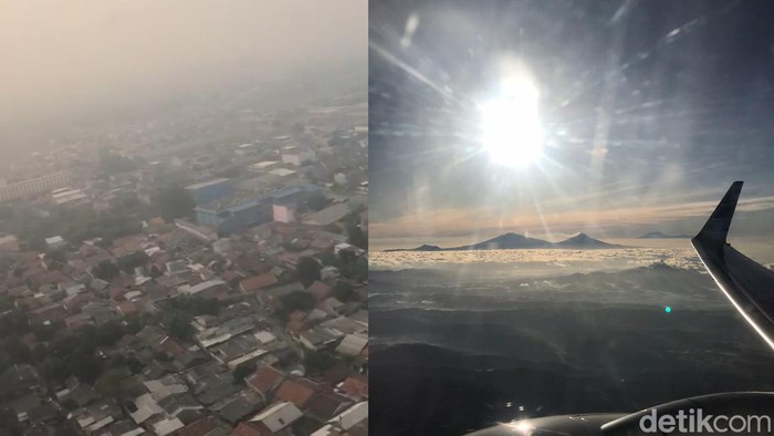 Unggahan Tiktokers, Sheena (25), soal perbedaan kondisi langit di Jakarta dengan Yogyakarta viral di medsos. Dia mengaku sampai kaget dan merinding. (dok Pribadi/Sheena)