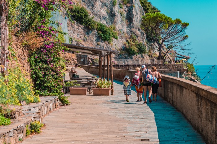Via dellAmore di Riomaggiore, Italia