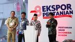 Wapres Lepas Ekspor Komoditas Pertanian di Pelabuhan Tanjung Priok