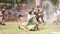 Aksi teatrikal ini bertujuan untuk merekrontruksi kembali momen bersejarah kelahiran Republik Indonesia.