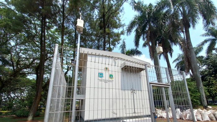 alat ukur untuk mengecek tingkat kualitas udara milik Pemkot Tangerang Selatan (Foto: istimewa)