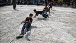Begini Keseruan Pelajar Ikuti Lomba Kemerdekaan