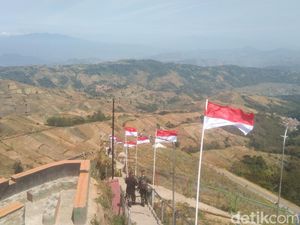 Panyaweuyan Majalengka Makin Cantik di Momen HUT ke-78 RI