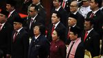 Deretan Menteri Kabinet Indonesia Maju Hadir di Sidang Tahunan MPR