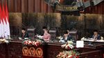 Deretan Menteri Kabinet Indonesia Maju Hadir di Sidang Tahunan MPR
