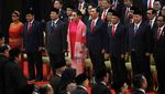 Deretan Menteri Kabinet Indonesia Maju Hadir di Sidang Tahunan MPR