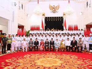 Daftar Lengkap Nama Petugas Upacara 17 Agustus 2023 di Istana Negara