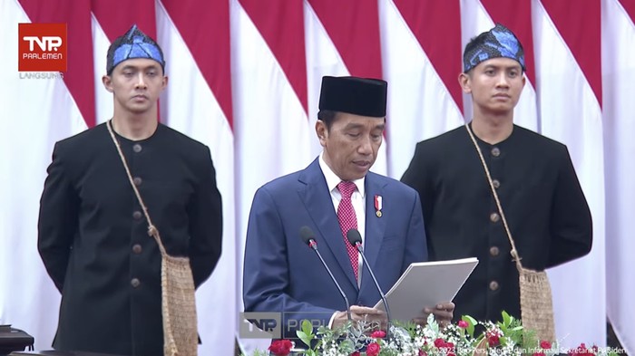 Jokowi Sampaikan Pidato Kenegaraan