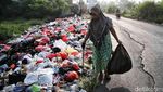 Jorok! Sampah Menumpuk di Tarumajaya Kabupaten Bekasi