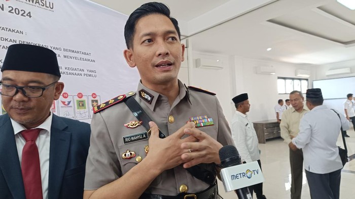 Kapolres Bogor AKBP Wahyu Rio Anggoro (Rizky/detikcom)