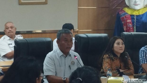 Ketua DPRD DKI Jakarta, Prasetyo Edi Marsudi (Brigitta Belia/detikcom)