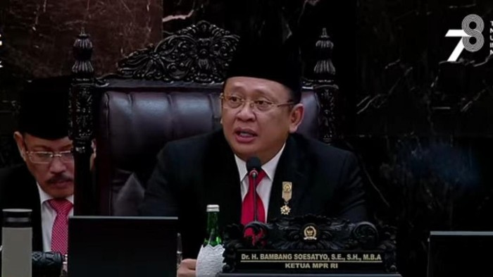 Ketua MPR RI Bamsoet