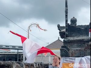 Viral Kreator Konten Bali Turunkan Bendera Merah Putih, Ini Alasannya