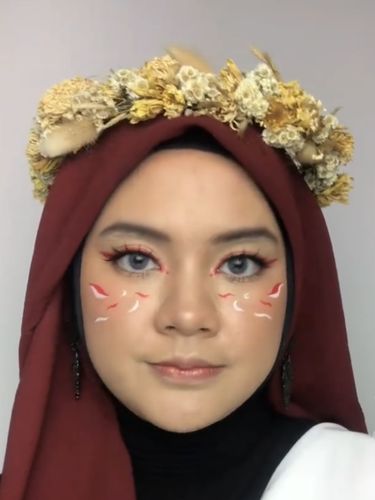 Makeup tema kemerdekaan Makeup tema kemerdekaan